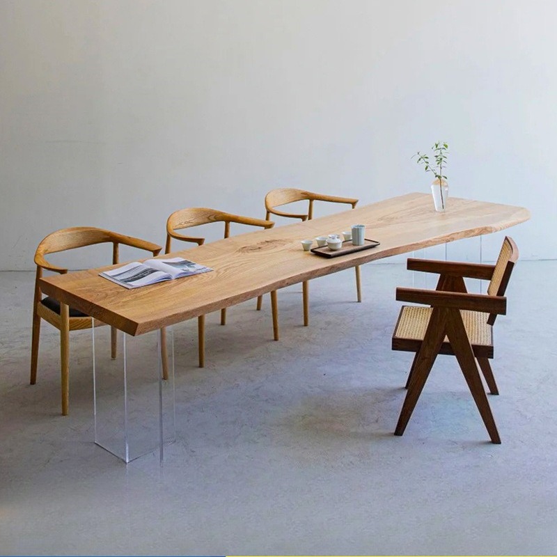 Nordic Solid Wood Acrylic Floa - Home Office Studio recensione e prezzo