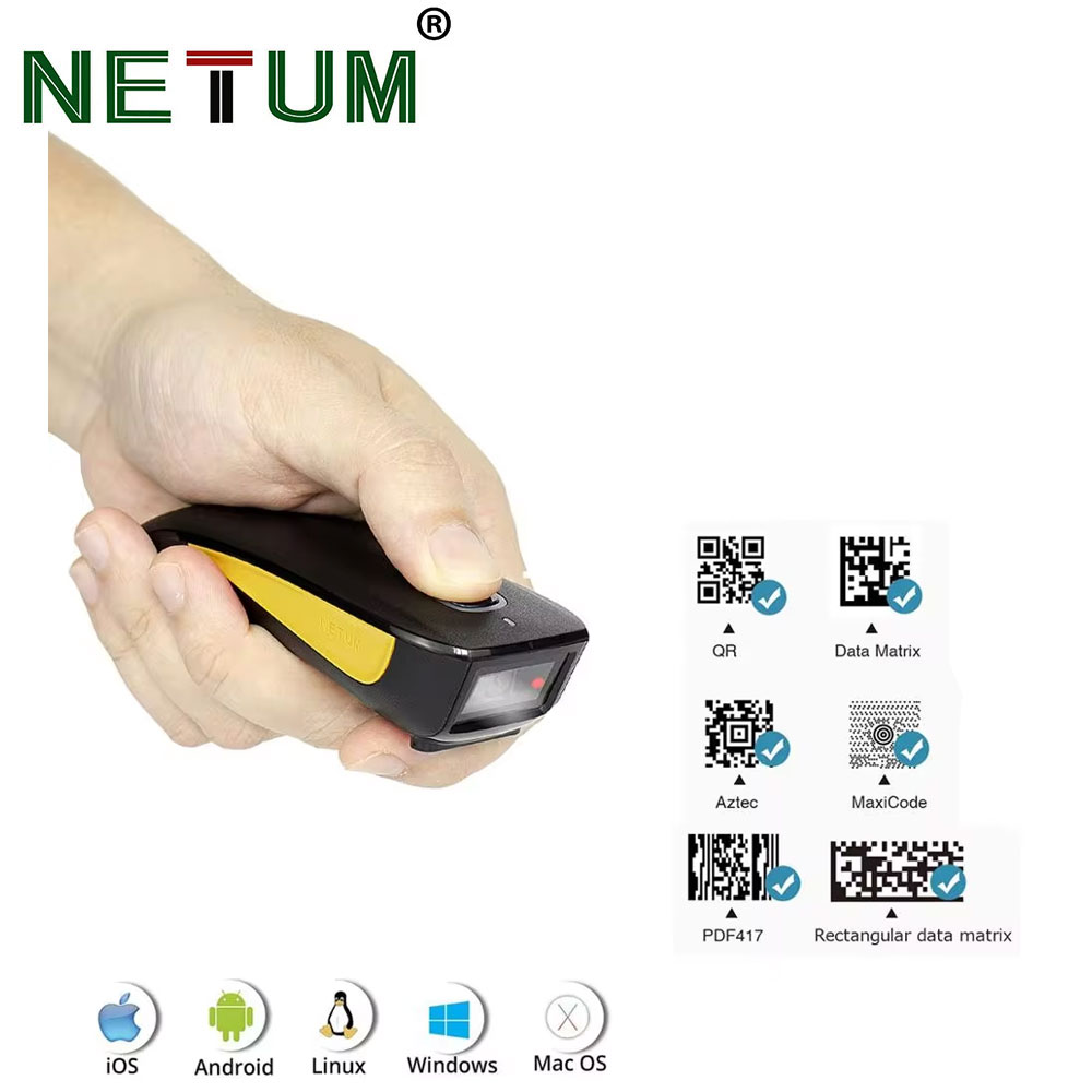 NETUM C750 Bluetooth 2D Barcod - Document Scanner Portable recensione e prezzo