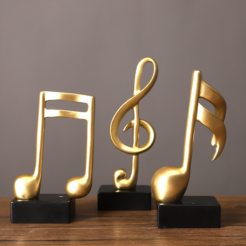 3pcs Minimalist Resin Musical  - Home Office And Tv Room Ideas recensione e prezzo
