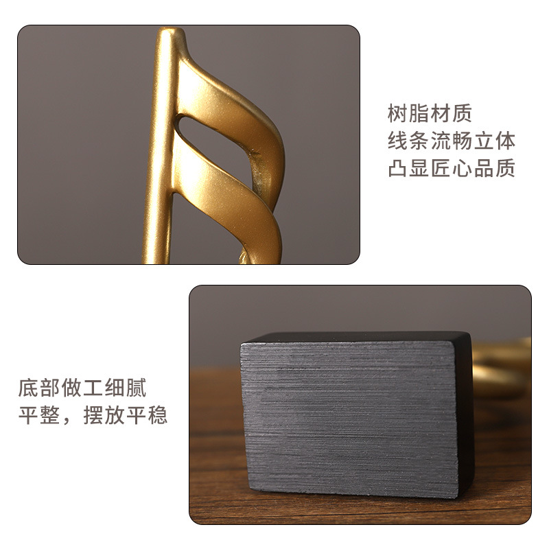3pcs Minimalist Resin Musical  - Home Office And Tv Room Ideas recensione e prezzo