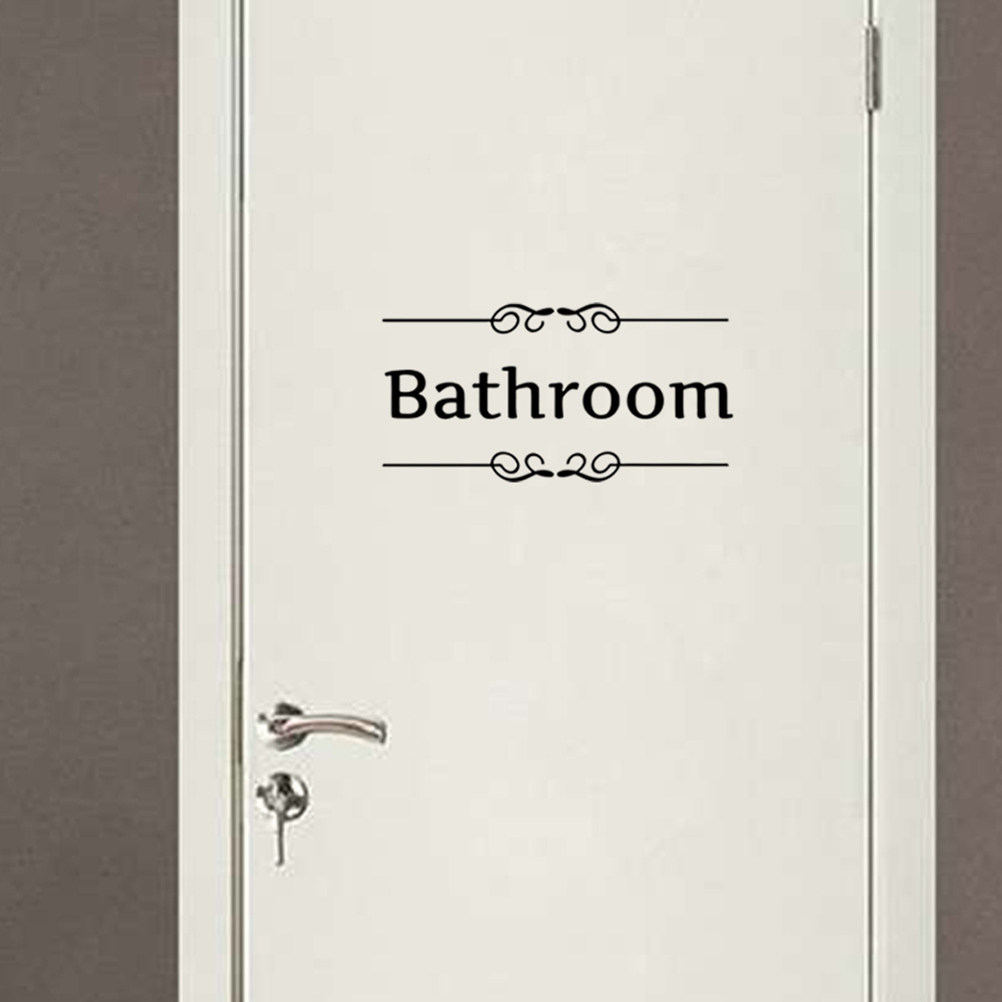4Pcs Bathroom Wall Stickers To - English Home Office recensione e prezzo