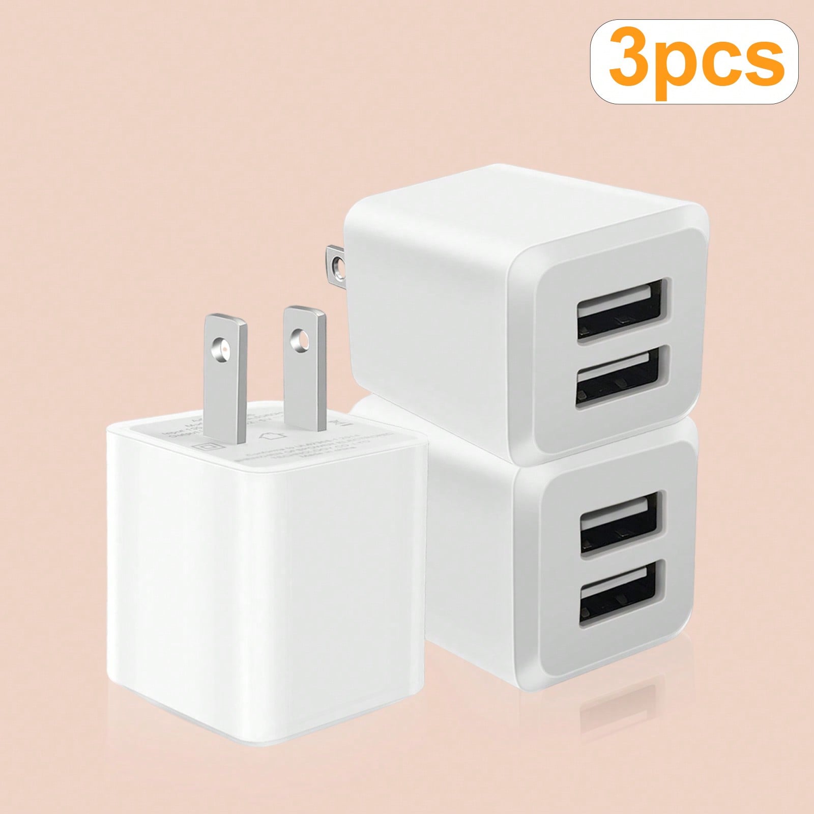 White US Plug Dual Port Fast C - Home Office Call Center recensione e prezzo