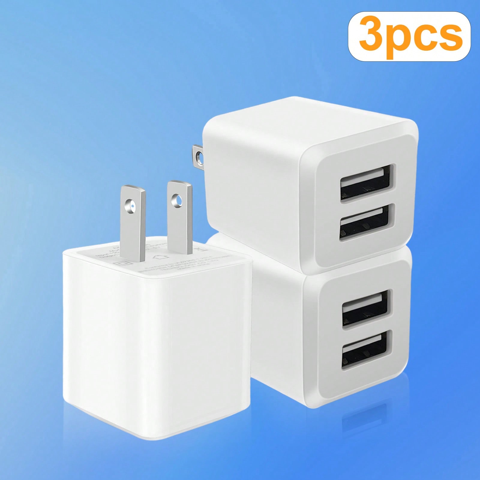 White US Plug Dual Port Fast C - Home Office Call Center recensione e prezzo