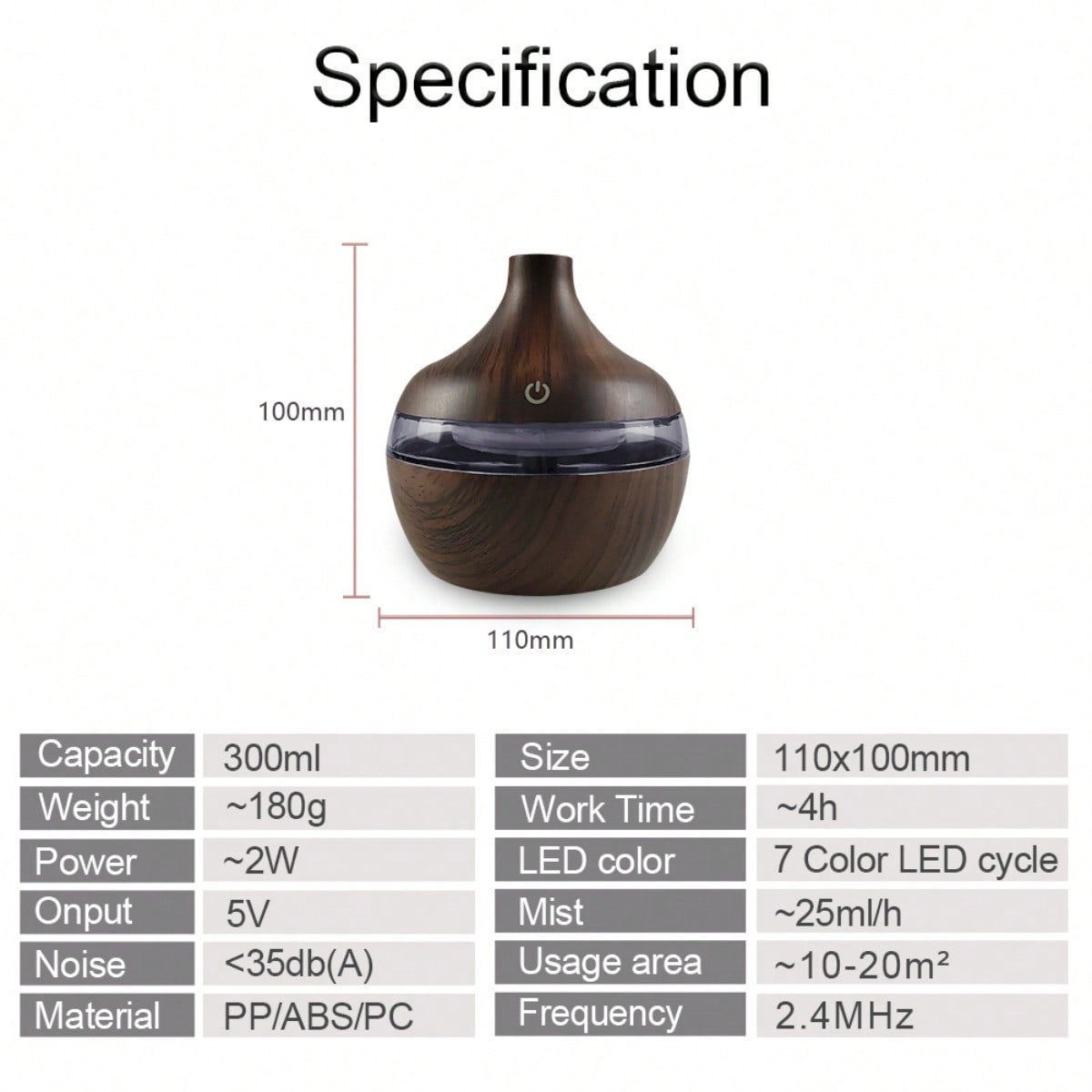 2-In-1 Wood Air Humidifier & A - Home Office Studio recensione e prezzo