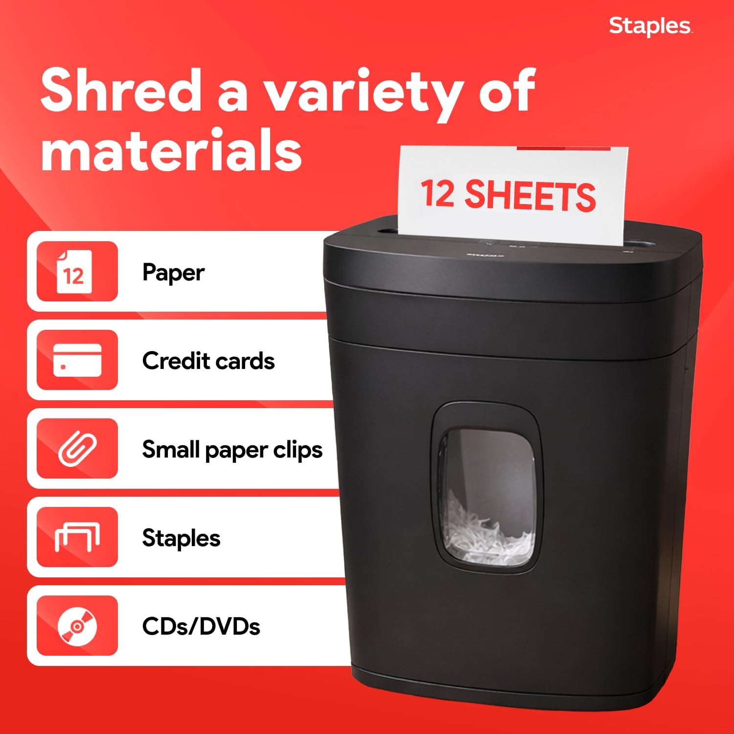 Micro-Cut 12-Sheet Paper Shred - Paper Shredder Micro recensione e prezzo
