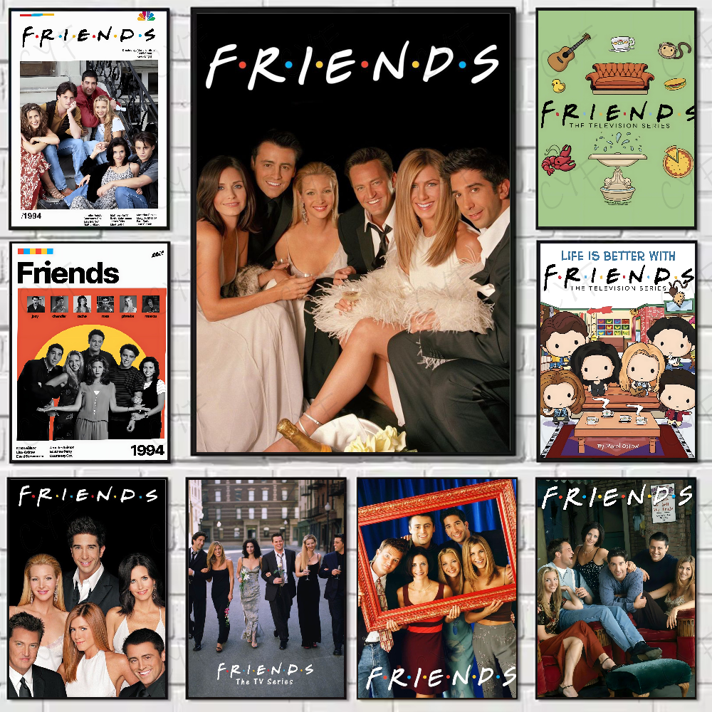 Classic F-Friends TV Show Post - Home Office And Tv Room Ideas recensione e prezzo
