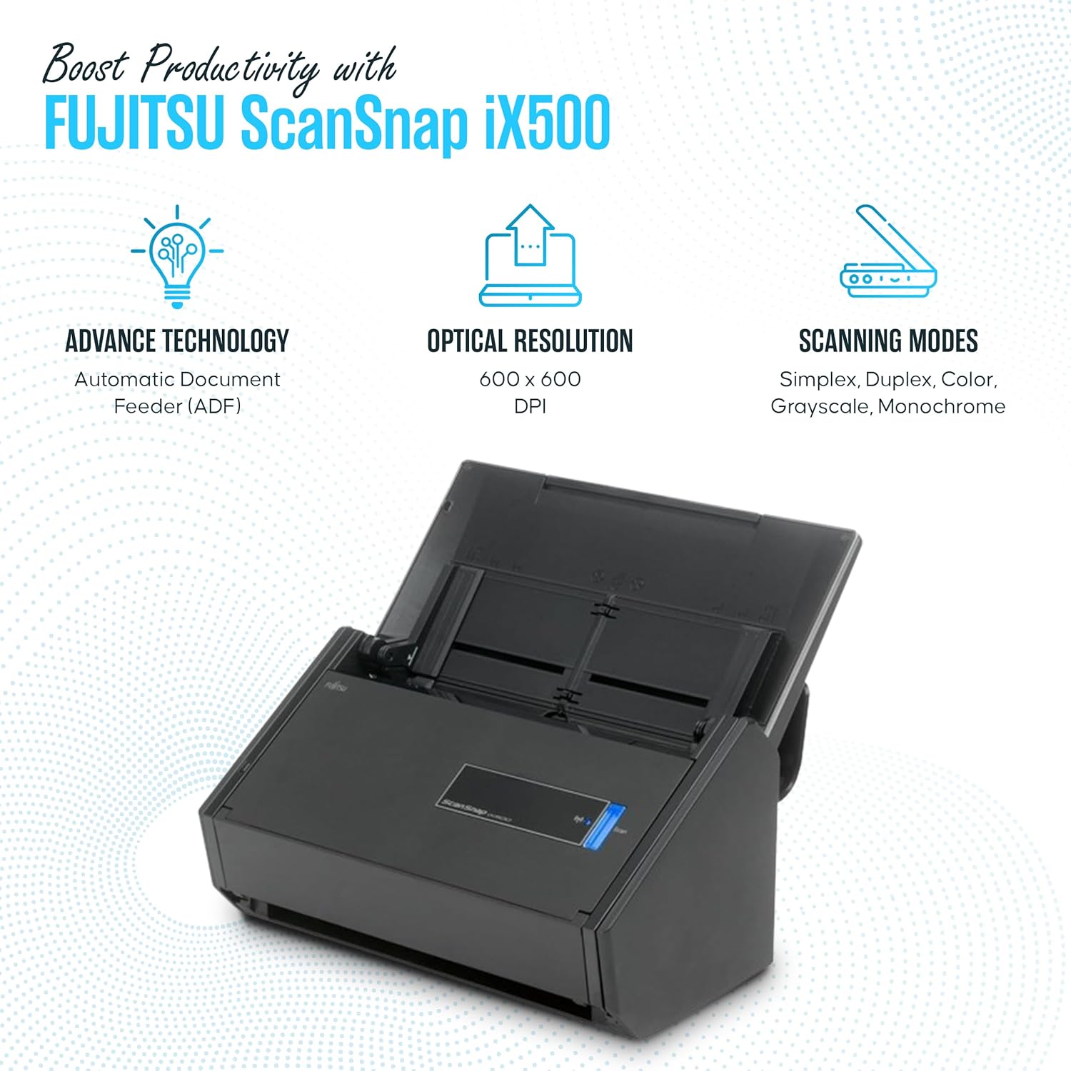 YINZAM Fujitsu IX500,IX1600 Ph - Document Scanner Portable recensione e prezzo