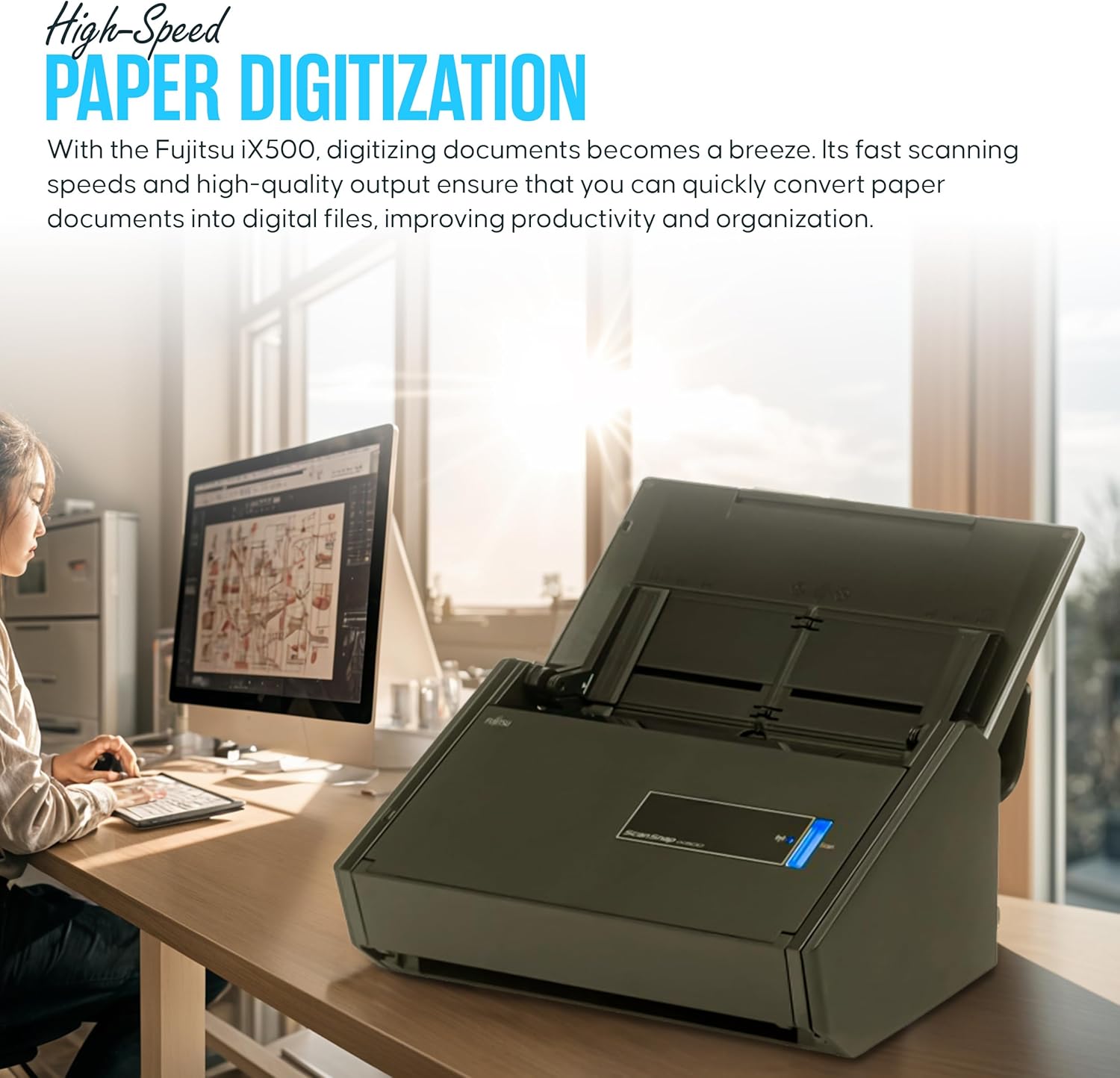 YINZAM Fujitsu IX500,IX1600 Ph - Document Scanner Portable recensione e prezzo