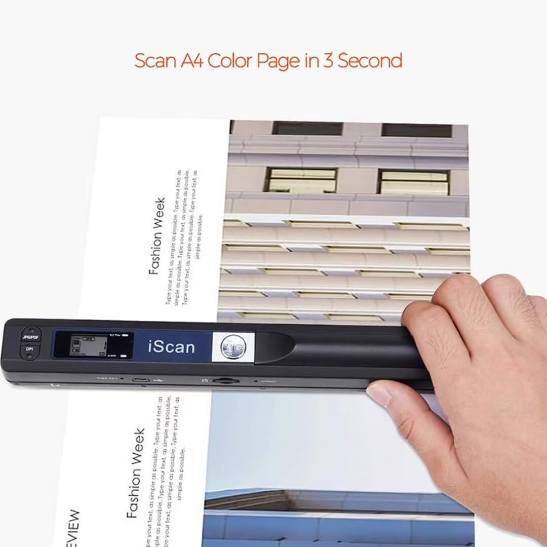 Portable iScan Handheld Scanne - Document Scanner Portable recensione e prezzo
