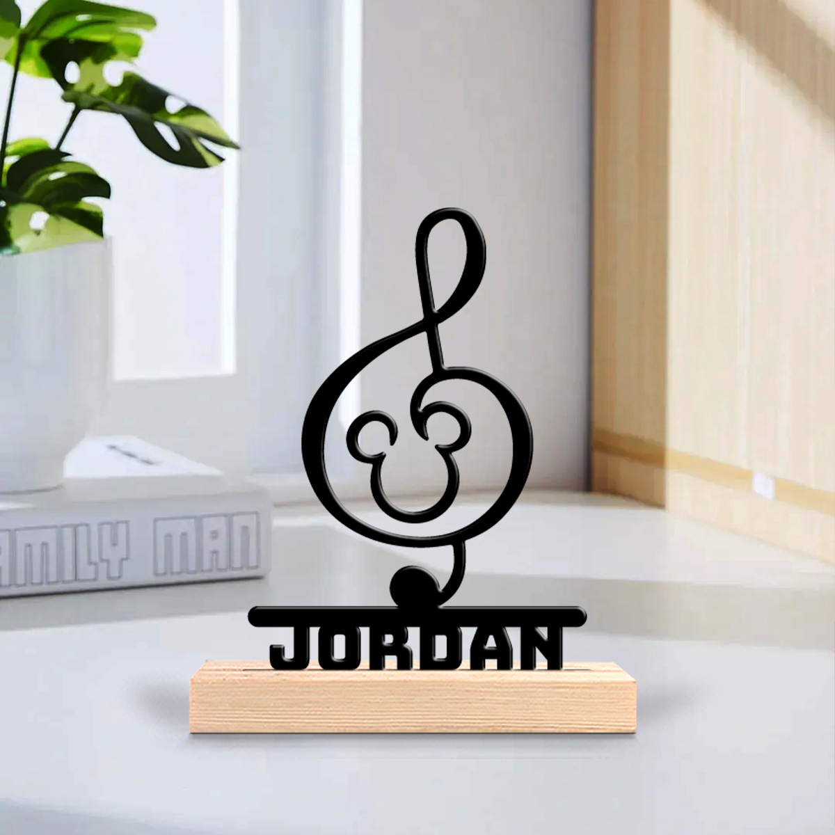 1Pc Csutom Name Musical Note W - Home Office Art recensione e prezzo