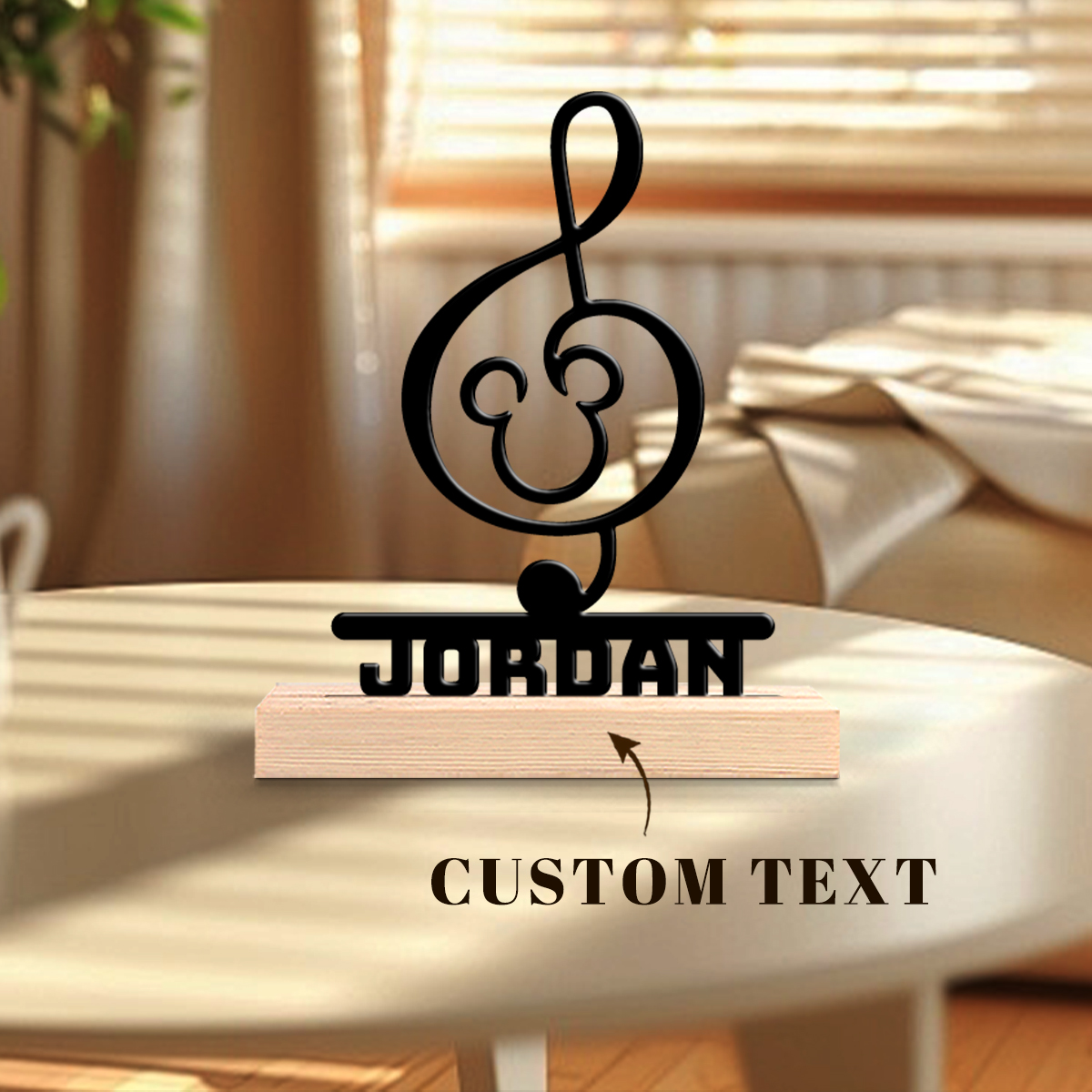 1Pc Csutom Name Musical Note W - Home Office Art recensione e prezzo