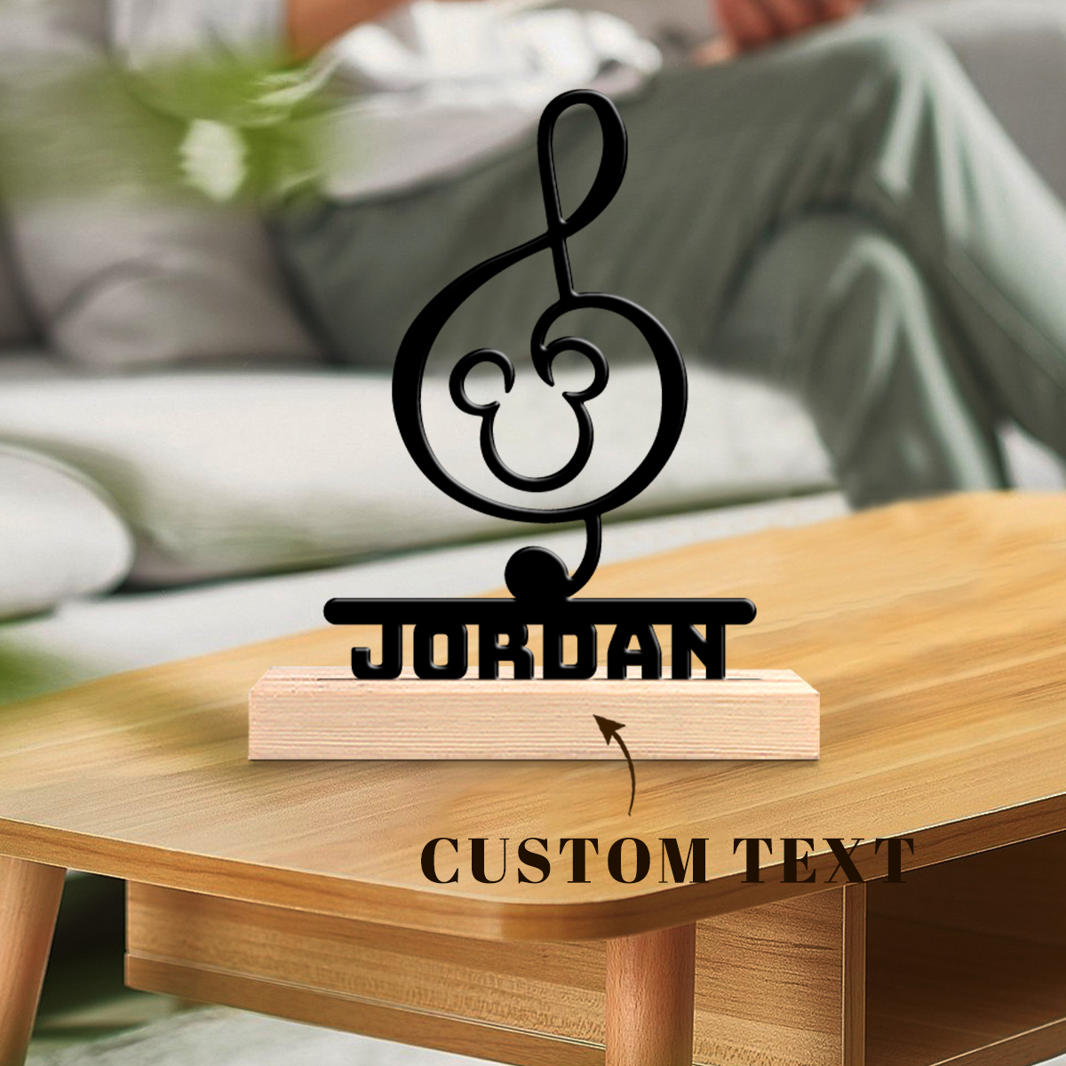1Pc Csutom Name Musical Note W - Home Office Art recensione e prezzo