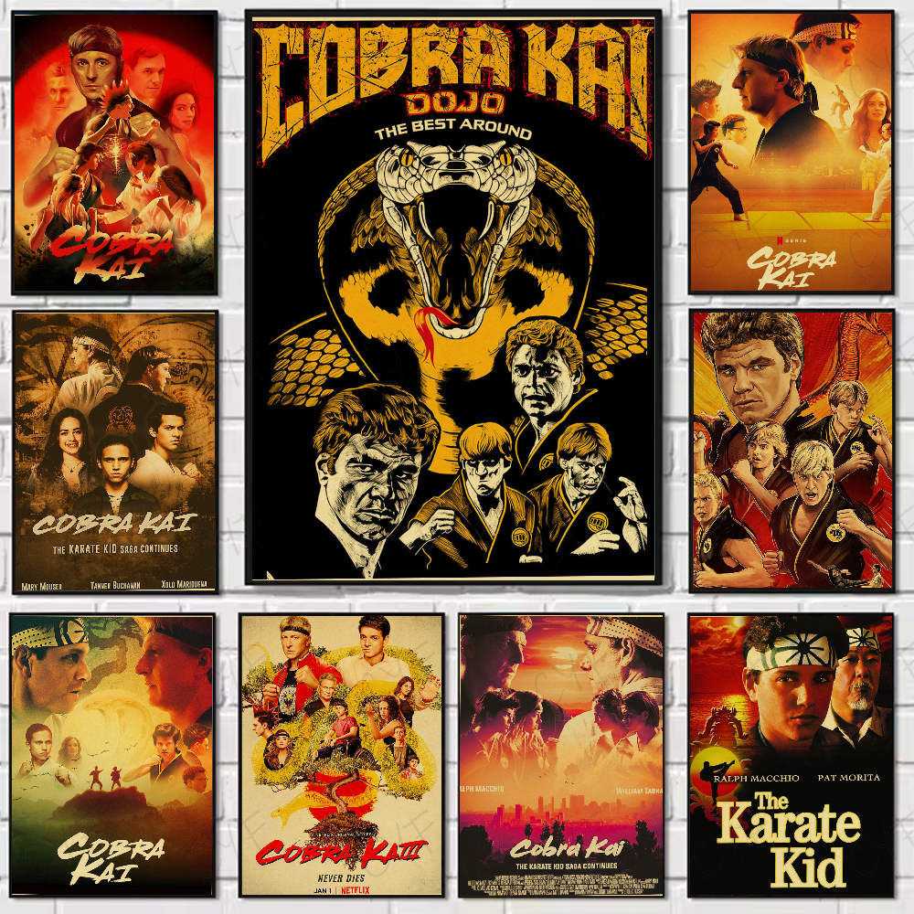 C-Cobra Kai Vintage Tv Series  - Home Office And Tv Room Ideas recensione e prezzo