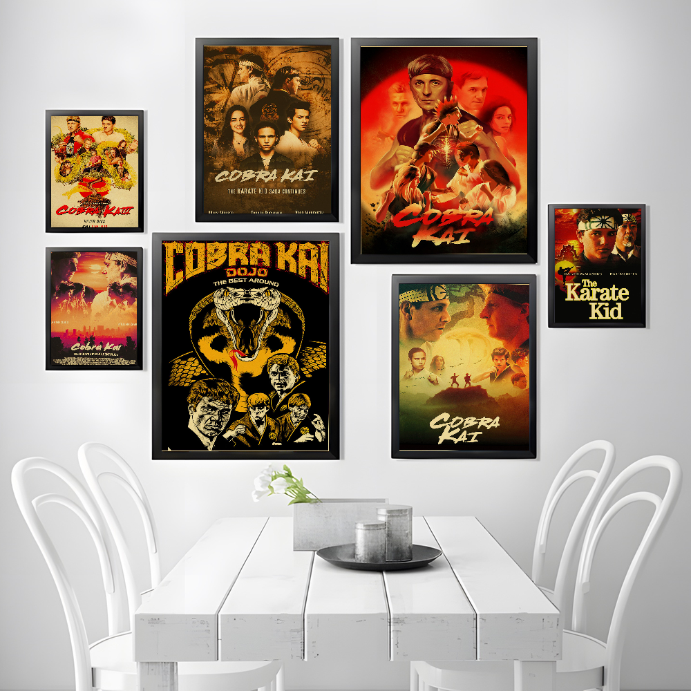 C-Cobra Kai Vintage Tv Series  - Home Office And Tv Room Ideas recensione e prezzo
