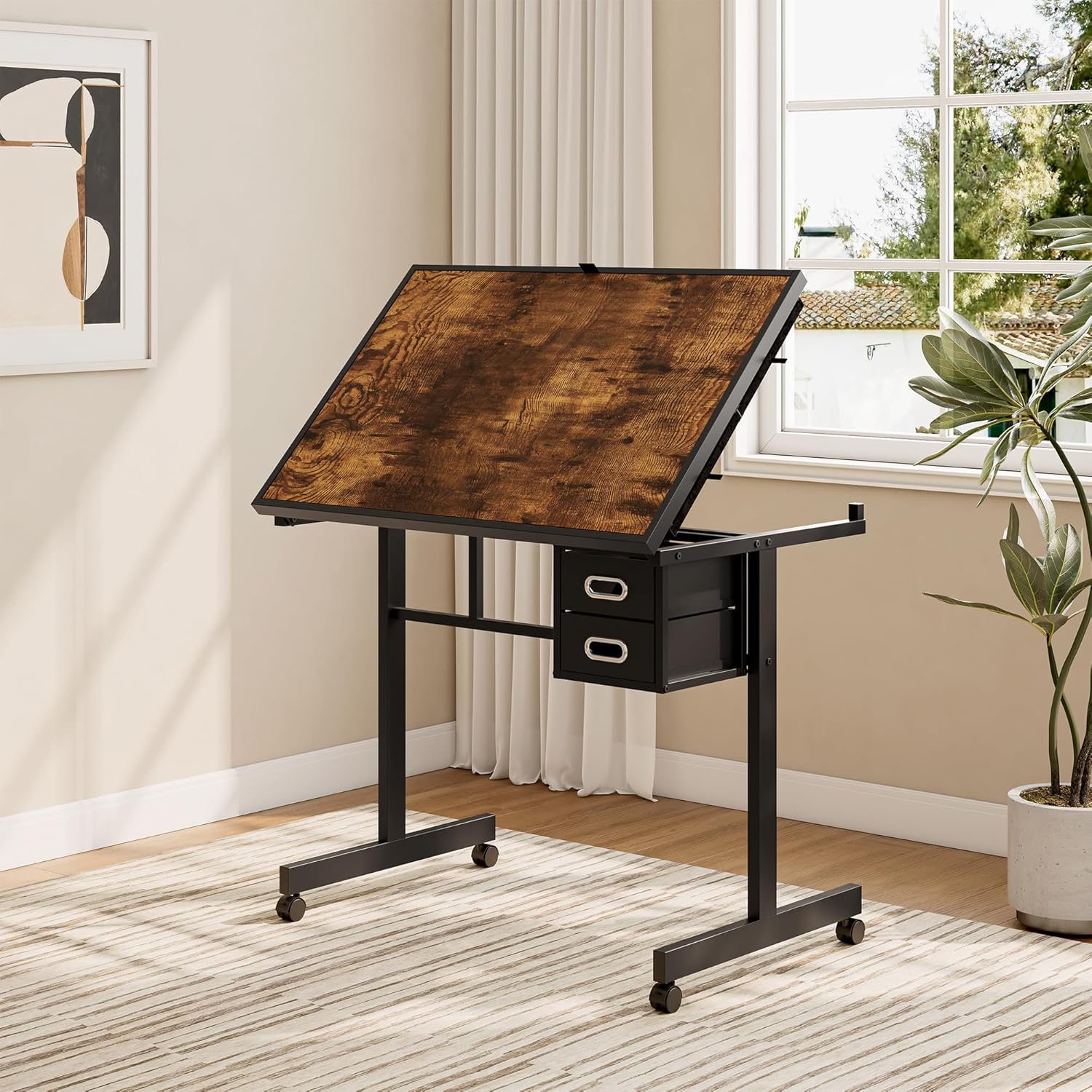 Adjustable Drafting Table with - Home Office Studio recensione e prezzo