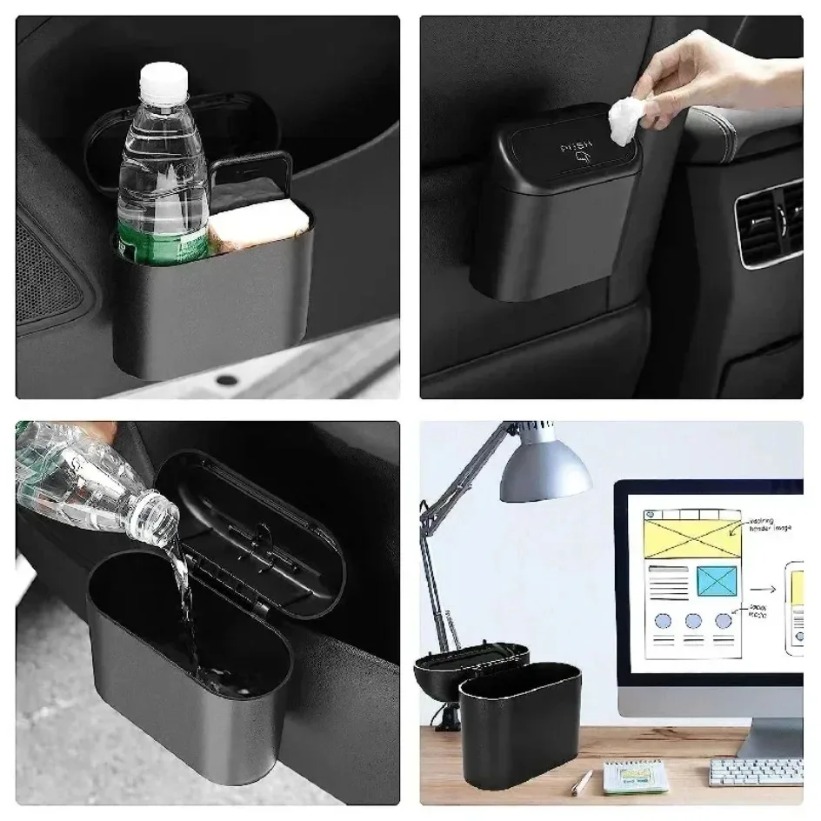 New Car Trash Can (with Lid) 3 - Home Office Call Center recensione e prezzo