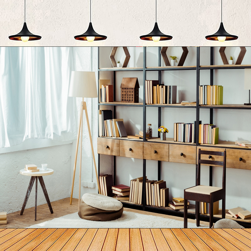 Bookshelf Photography Backdrop - Home Office Zoom Background Free recensione e prezzo