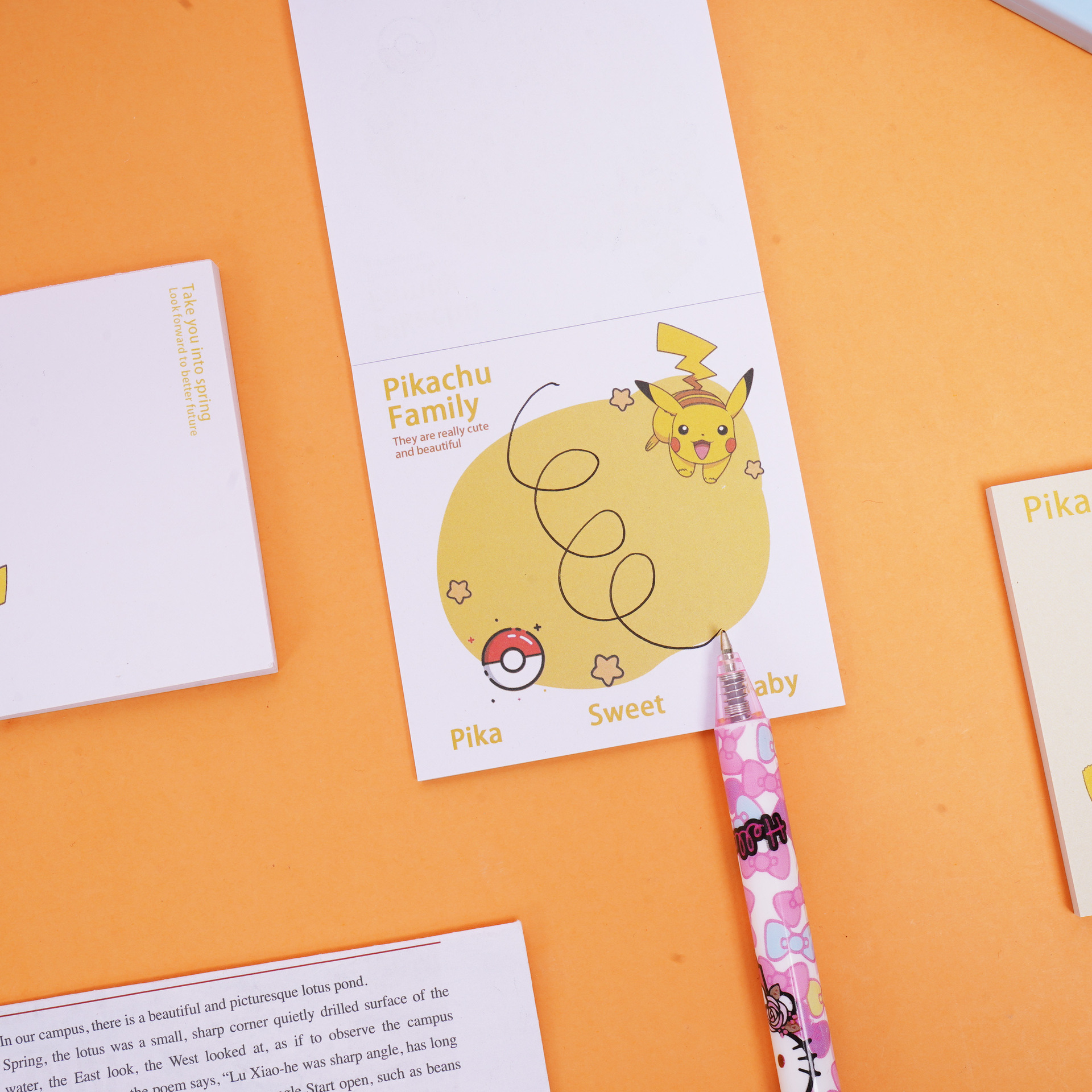 Cute Pikachu Ins Simple Sticky - Sticky Note Dispenser recensione e prezzo