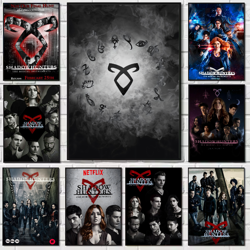 1PC TV S-Shadowhunters Poster  - Home Office And Tv Room Ideas recensione e prezzo