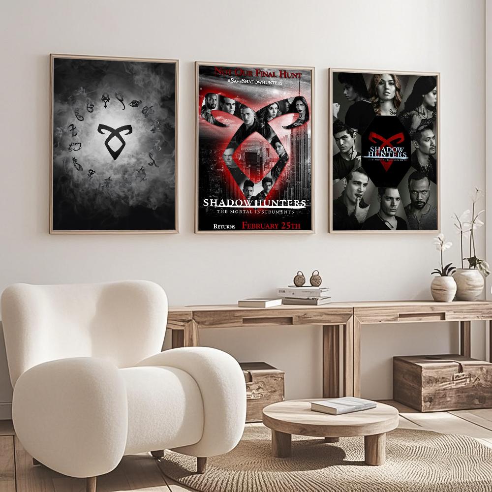 1PC TV S-Shadowhunters Poster  - Home Office And Tv Room Ideas recensione e prezzo