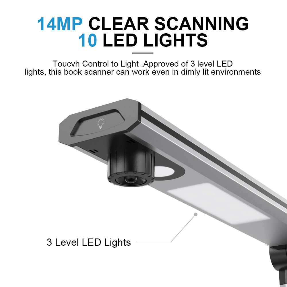 JOYUSING  L14 14MP HD Book & D - Document Scanner Portable recensione e prezzo