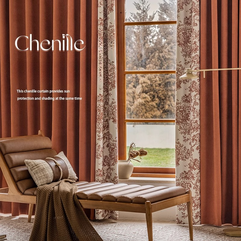 Custom Luxury Chenille Curtain - Home Office Buy recensione e prezzo