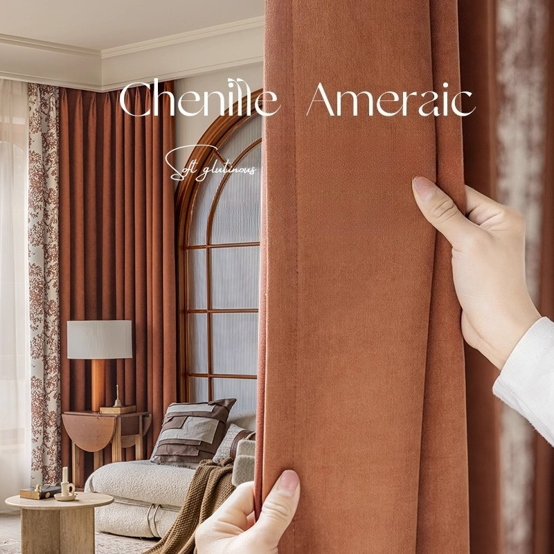 Custom Luxury Chenille Curtain - Home Office Buy recensione e prezzo