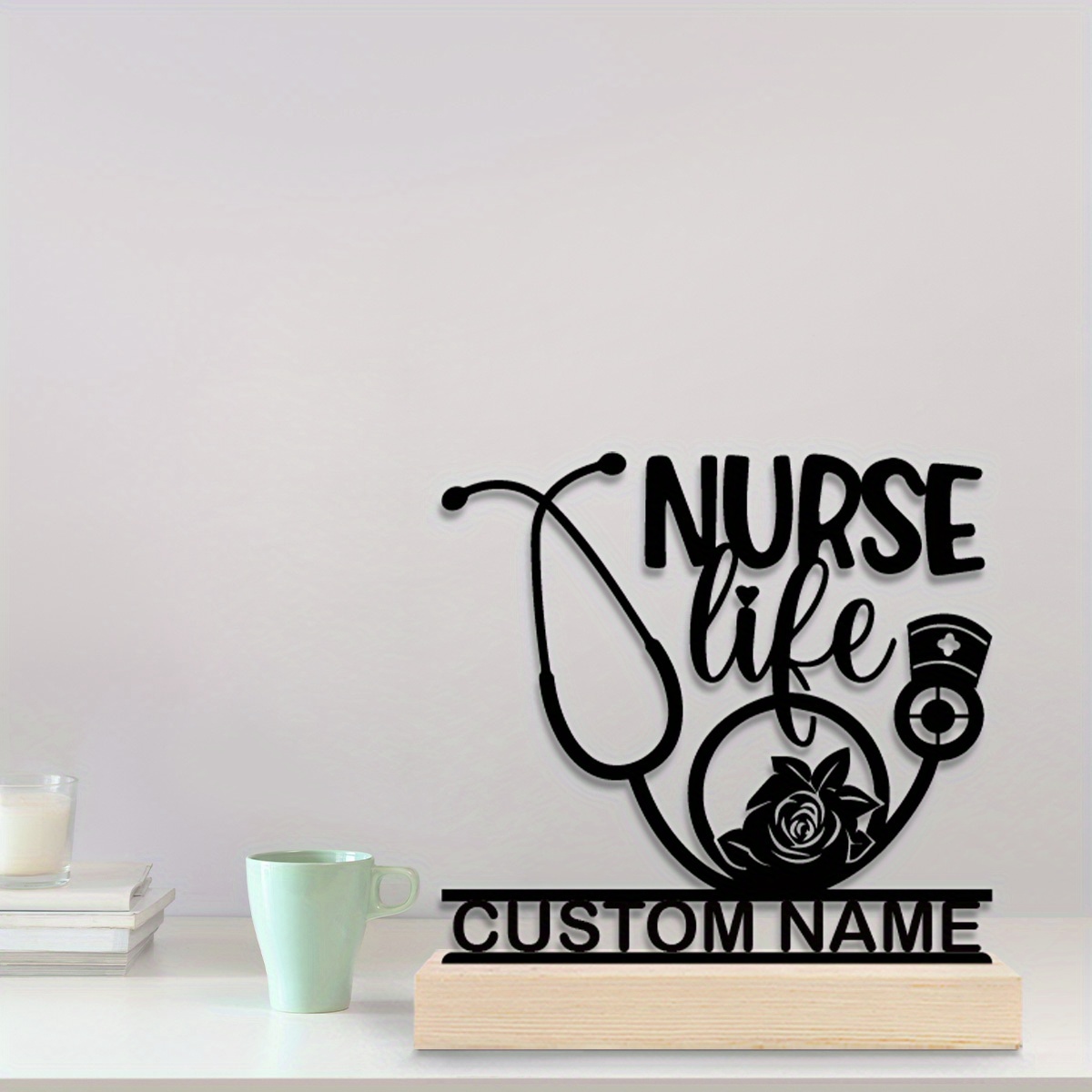 Personalized Nurse Metal Art D - Home Office Art recensione e prezzo