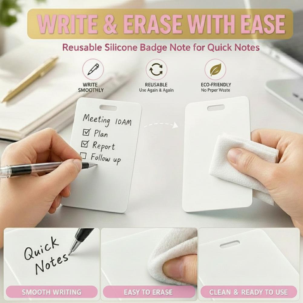 Creative Reusable Erasable Bad - Sticky Note Dispenser recensione e prezzo