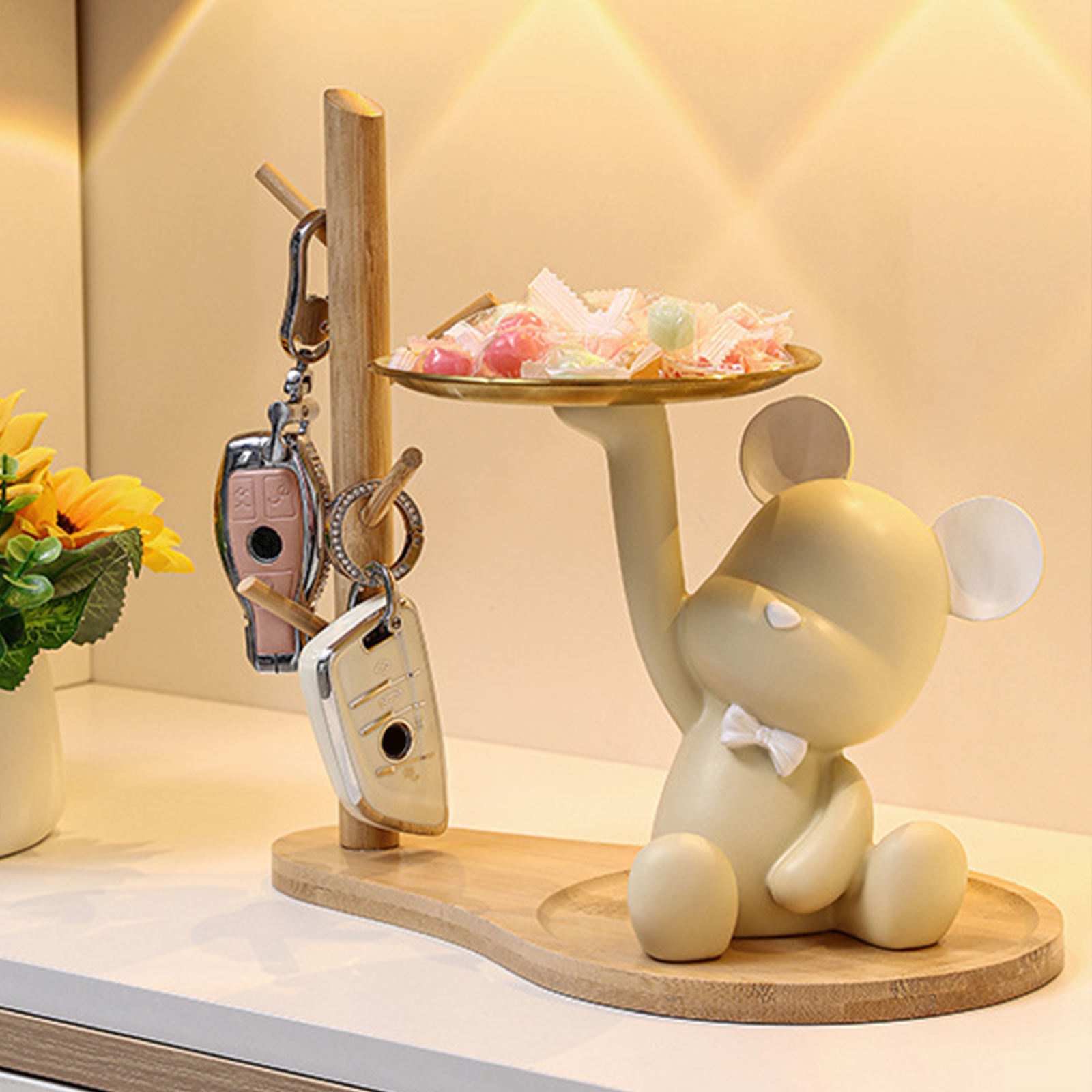 Creative Resin Bear Figurine C - Home Office Call Center recensione e prezzo