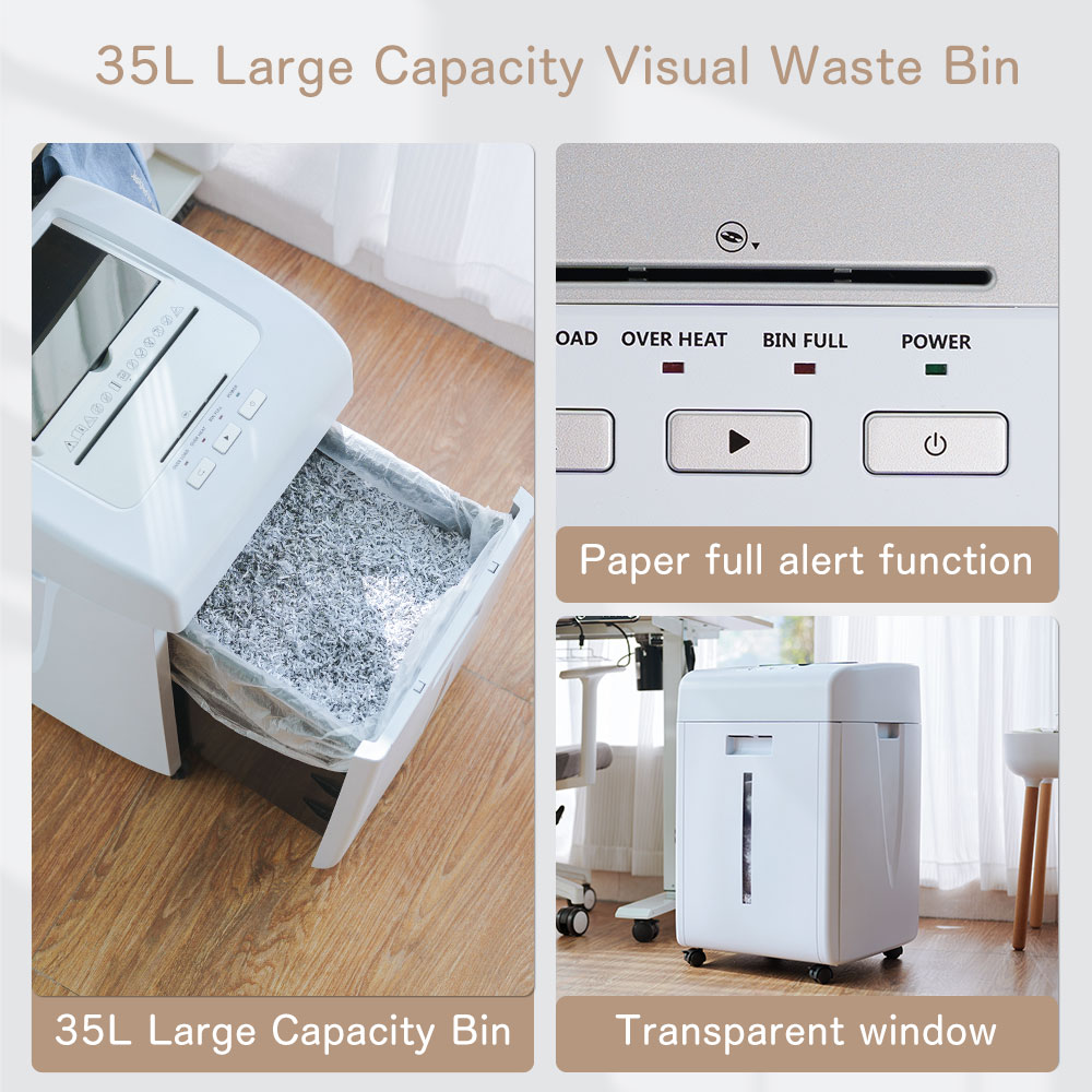 Heavy Duty 35L Paper Shredder  - Paper Shredder Micro recensione e prezzo
