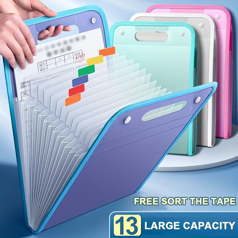 13 Pocket File Folders Portabl - Document Scanner Portable recensione e prezzo