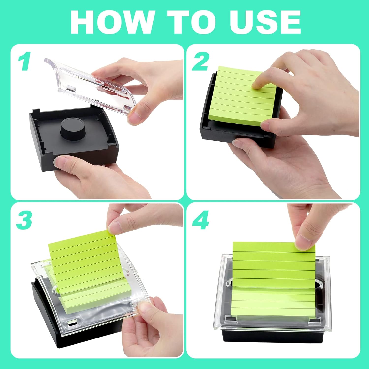 4 Pop Up Sticky Note Dispenser - Sticky Note Dispenser recensione e prezzo