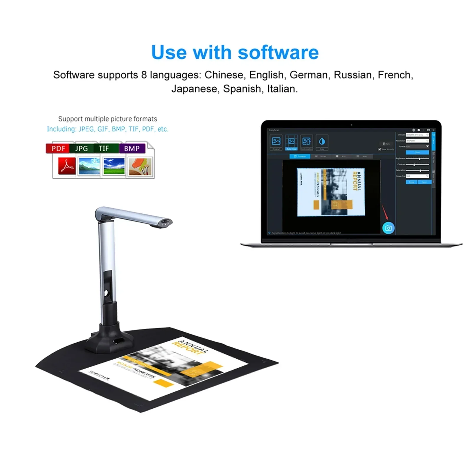 Passport Camera Scanner Reader - Document Scanner Portable recensione e prezzo