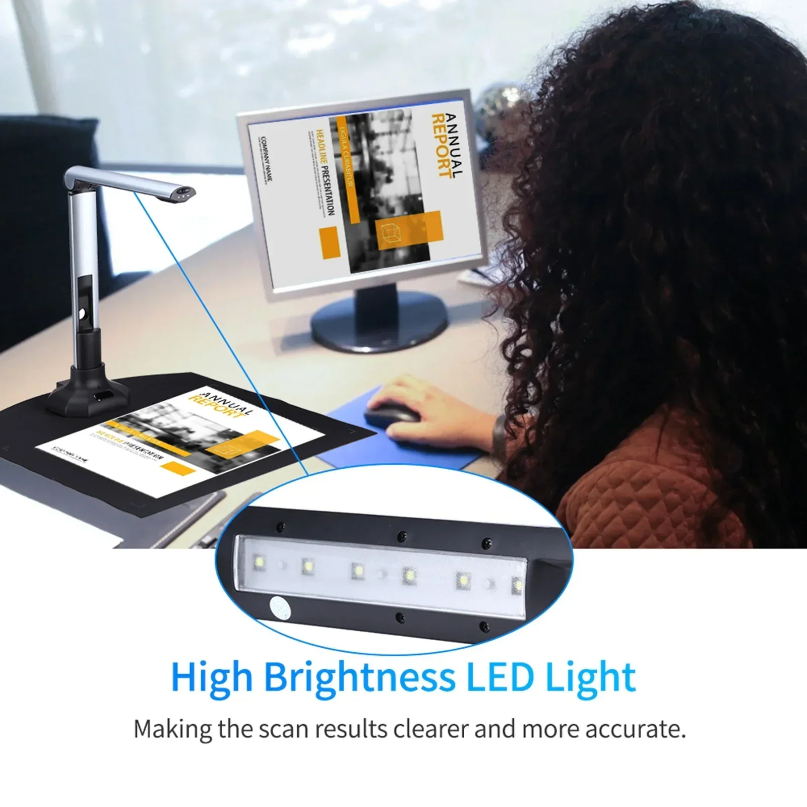 Passport Camera Scanner Reader - Document Scanner Portable recensione e prezzo
