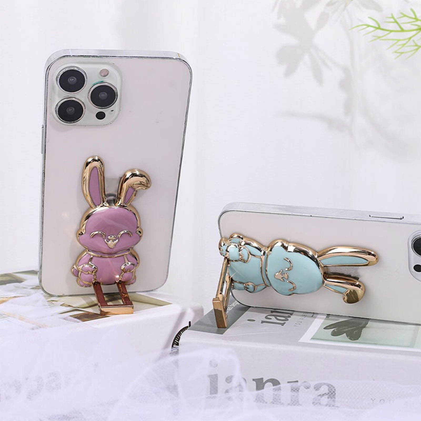 ‌Foldable Bunny Phone Stand Un - Home Office Call Center recensione e prezzo