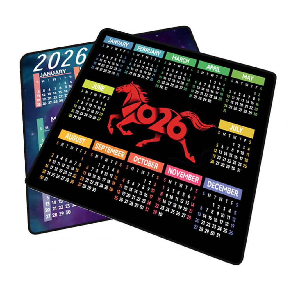 2026 Calendar Mouse Pad Waterp - Home Office Pc recensione e prezzo