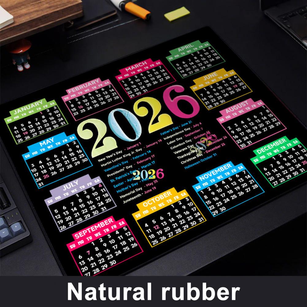 2026 Calendar Mouse Pad Waterp - Home Office Pc recensione e prezzo