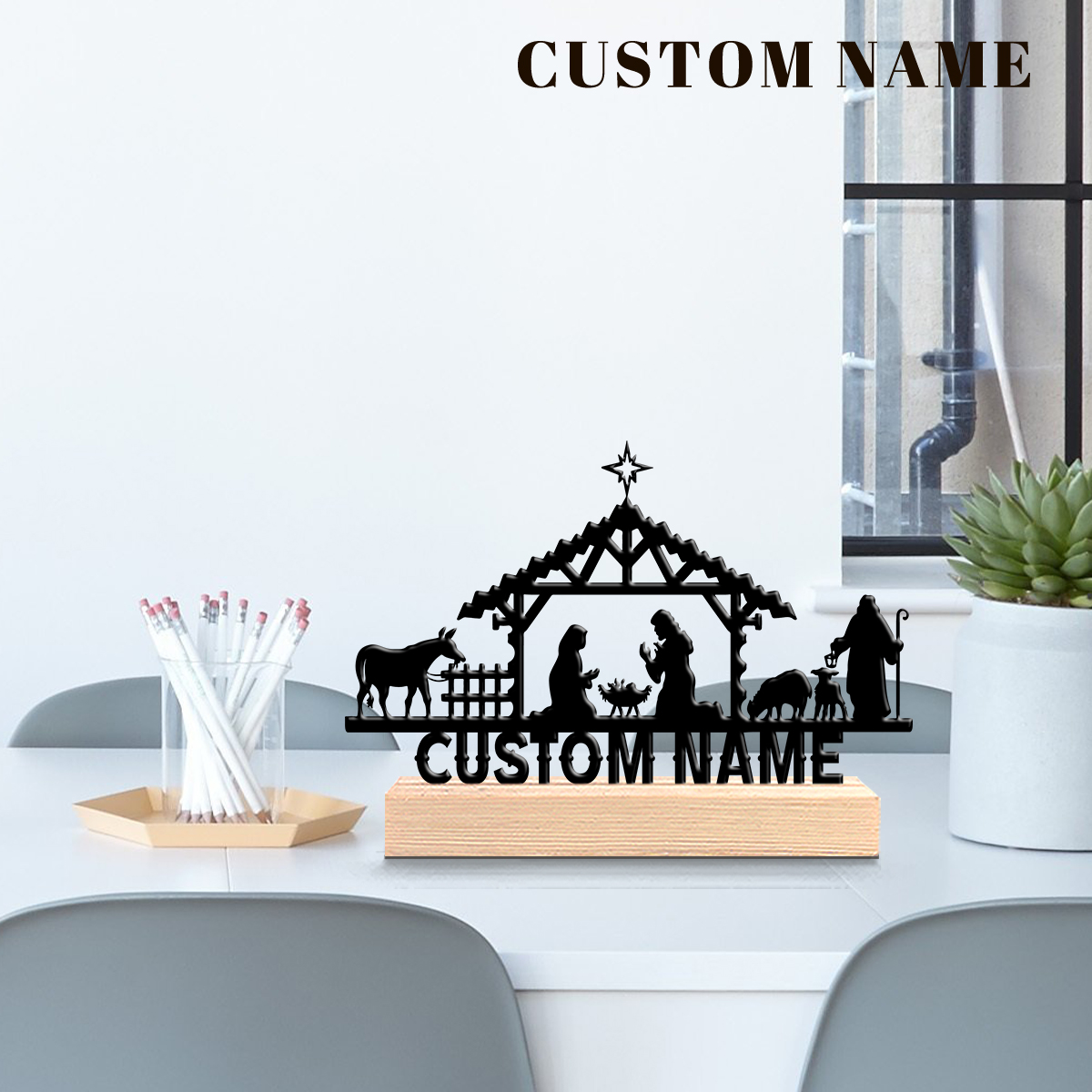 1Pc Csutom Name Jesus's Bitrth - Home Office Art recensione e prezzo