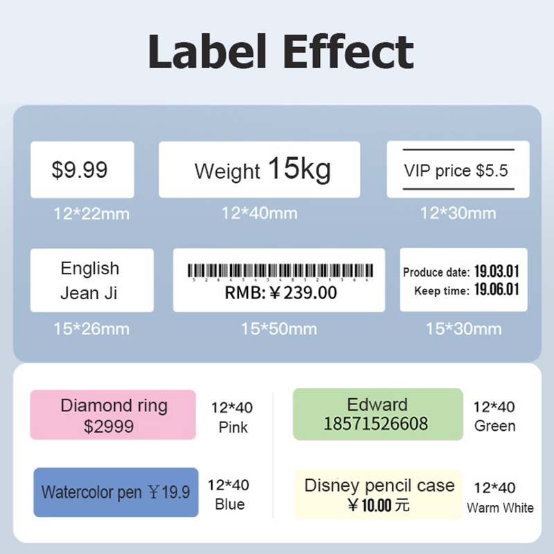 Niimbot D110 Label Paper Roll  - Label Maker Machine recensione e prezzo