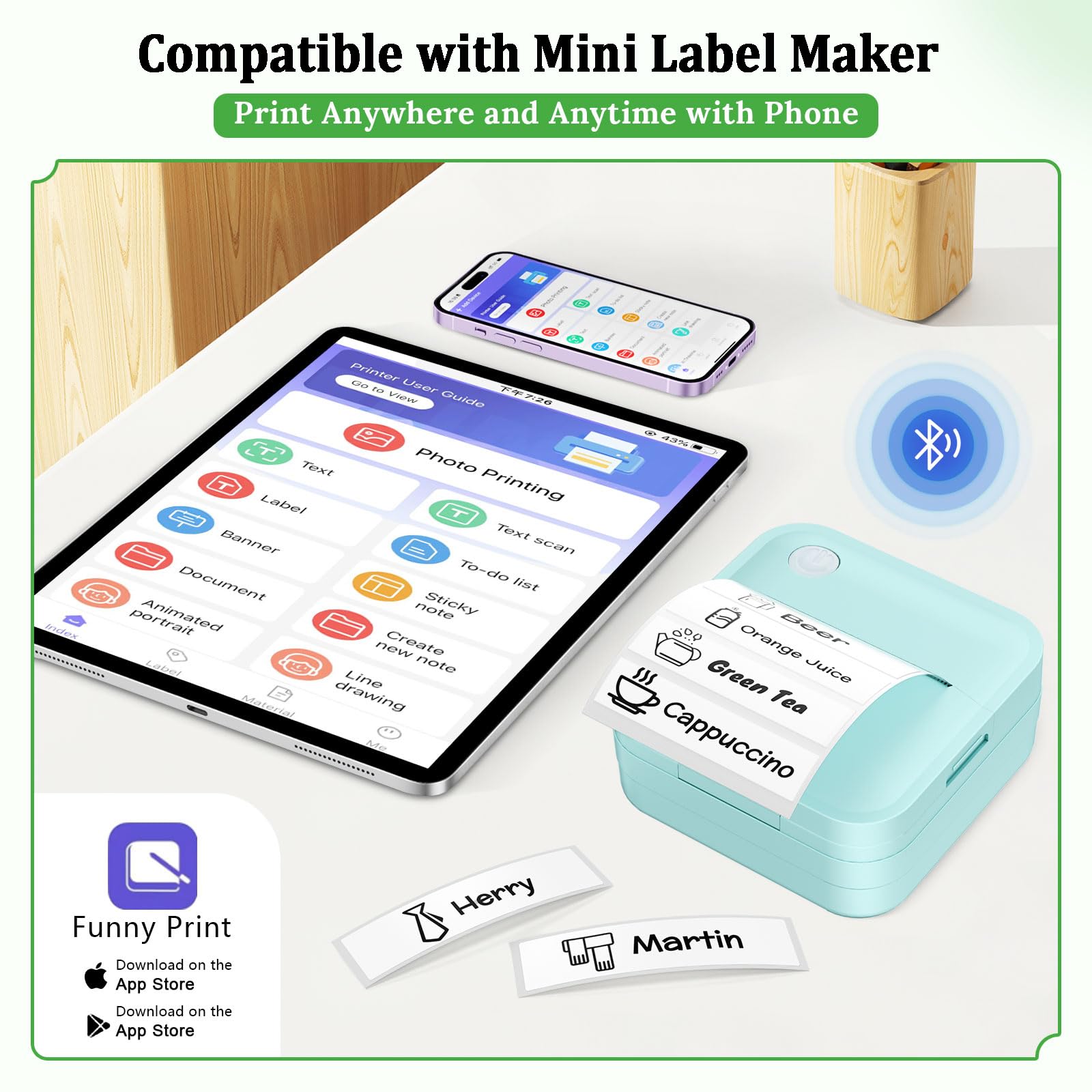 Mini Sticker Printer Label - 5 - Label Maker Machine recensione e prezzo