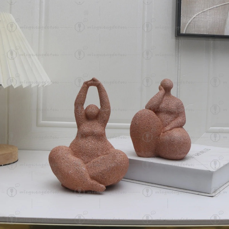 1pc, Sandstone Resin  Chubby W - Home Office Art recensione e prezzo