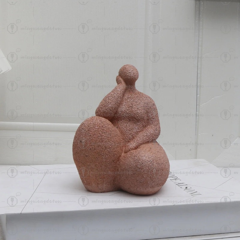 1pc, Sandstone Resin  Chubby W - Home Office Art recensione e prezzo