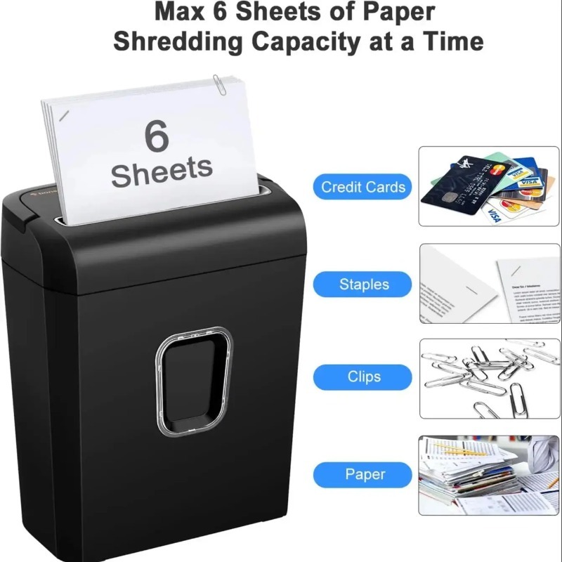 Bonsaii 6-Sheet Micro-Cut Pape - Paper Shredder Micro recensione e prezzo