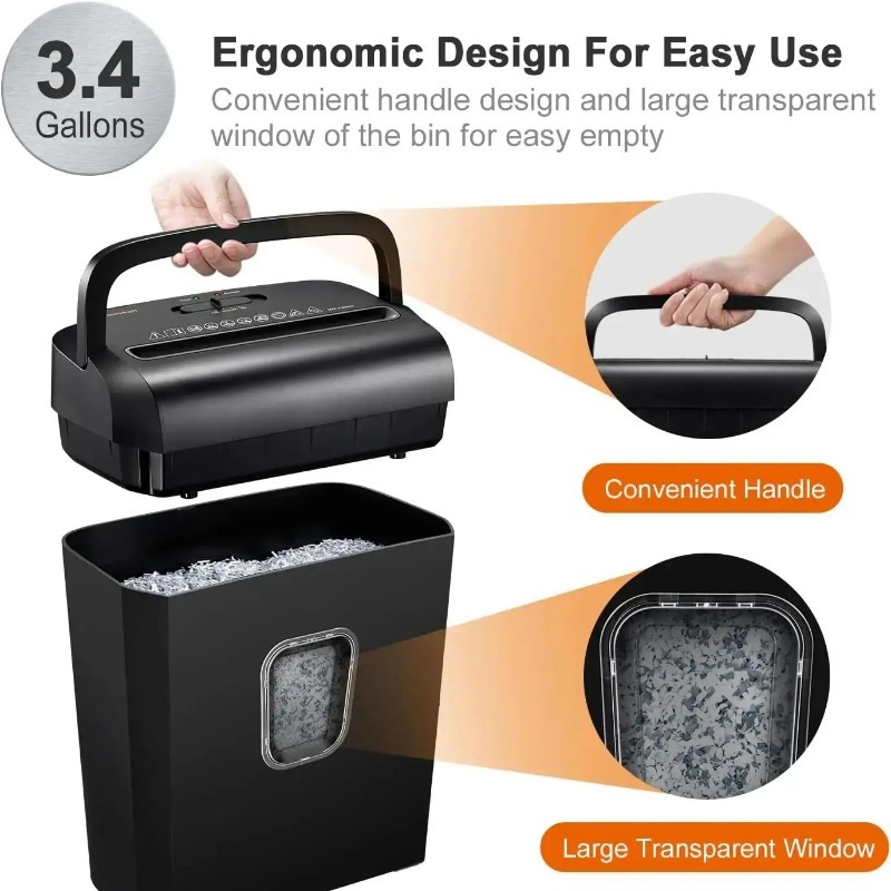 Bonsaii 6-Sheet Micro-Cut Pape - Paper Shredder Micro recensione e prezzo