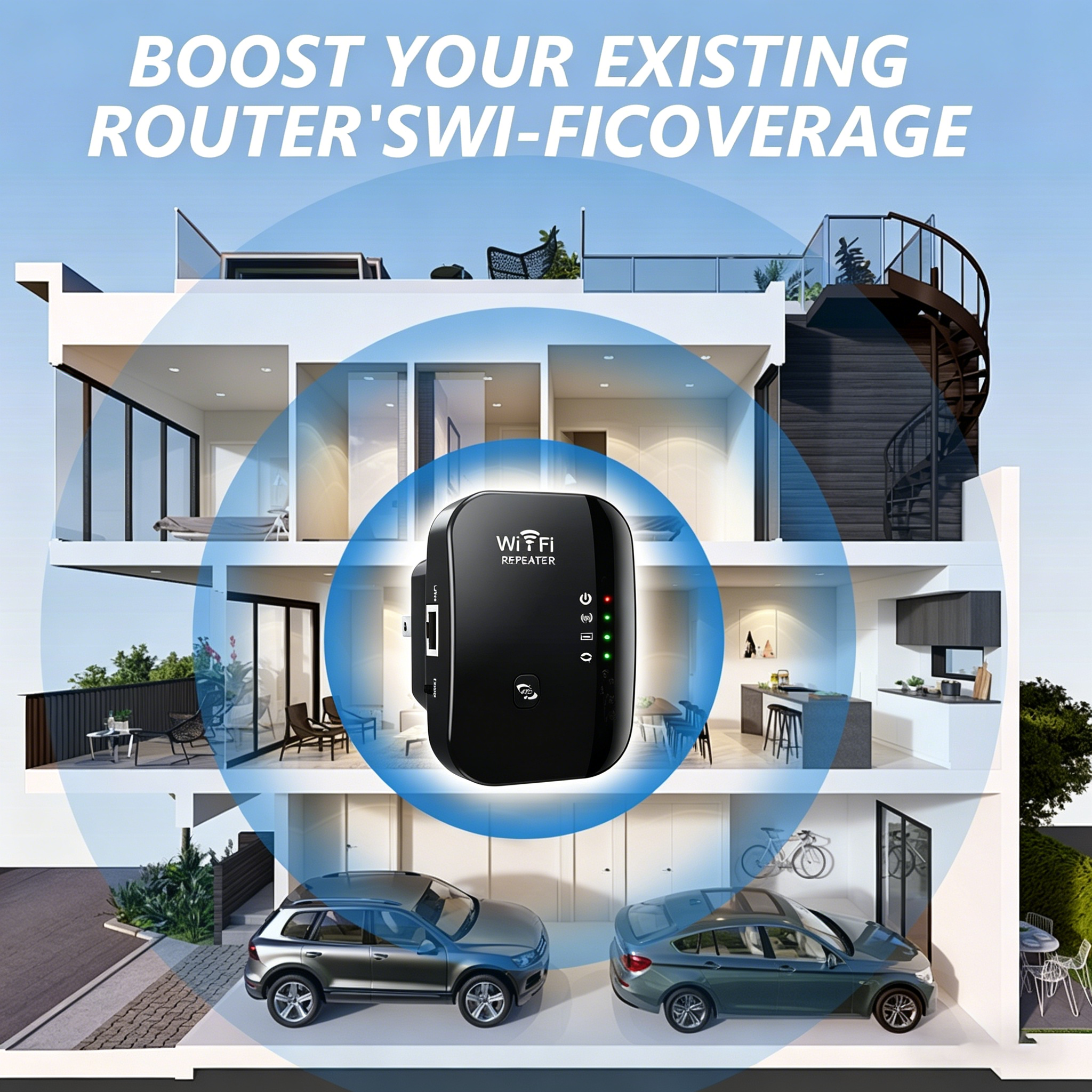 Wireless 300M 2.4GHz WiFi Rang - Home Office Studio recensione e prezzo