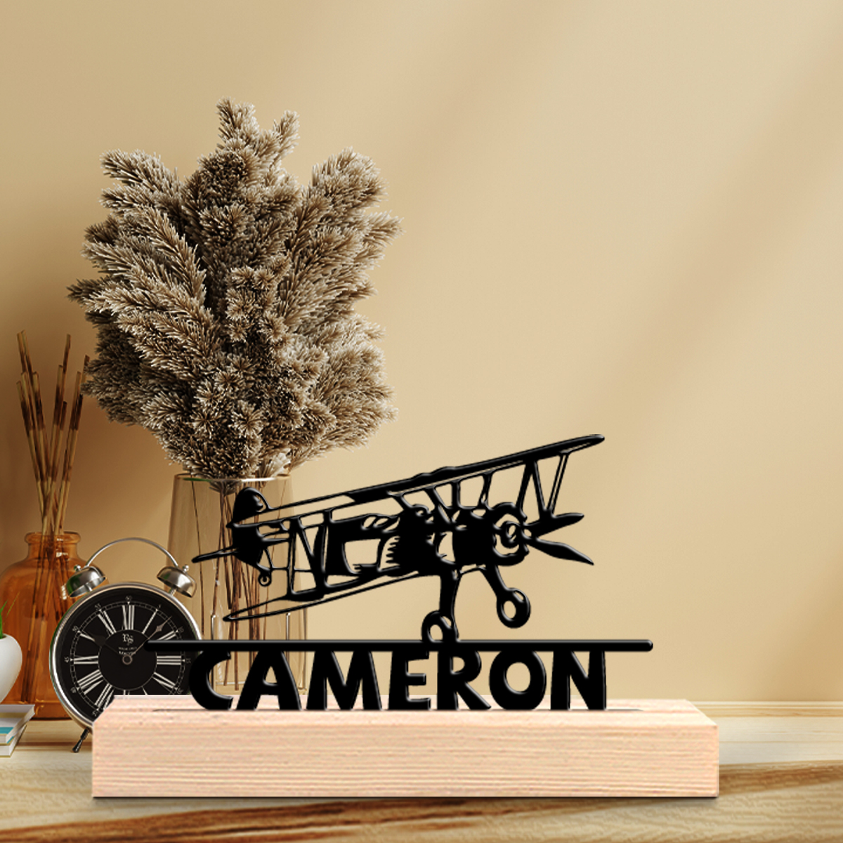 1Pc Csutom Name Jet Aircraft W - Home Office Art recensione e prezzo