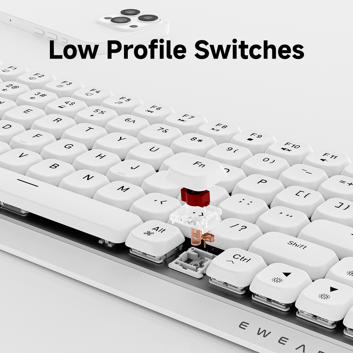 EWEADN 84 Keys Tri-Mode Low Pr - Home Office Pc recensione e prezzo