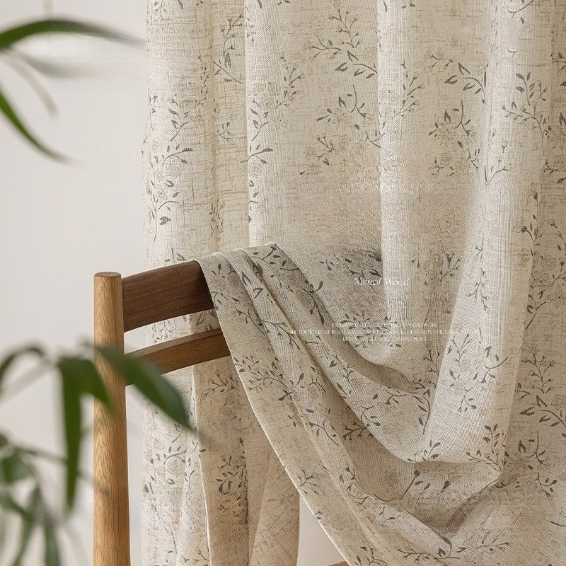 Tulle Linen Window Screen Flor - Home Office Buy recensione e prezzo