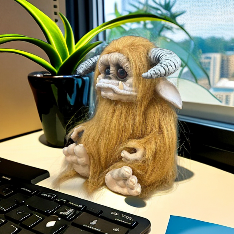 1 PC Brown Furry Large-Mouth M - Home Office Pc recensione e prezzo